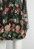 COMME DES GARCONS FW 1995 FLORAL EMBROIDERED TULLE SKIRT