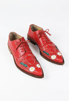 COMME DES GARCONS FW 1999 EMBROIDERED COWBOY SHOES