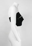 COMME DES GARCONS FW 2001 BUSTIER WITH MESH UNDERLAY