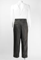 COMME DES GARCONS HOMME 1996 TWO-TONE SHINE TROUSERS