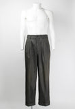 COMME DES GARCONS HOMME 1996 TWO-TONE SHINE TROUSERS