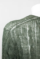 COMME DES GARCONS HOMME 1998 LOOSE CABLE KNIT JUMPER