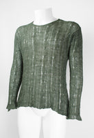 COMME DES GARCONS HOMME 1998 LOOSE CABLE KNIT JUMPER