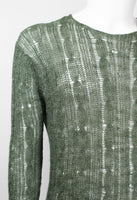 COMME DES GARCONS HOMME 1998 LOOSE CABLE KNIT JUMPER