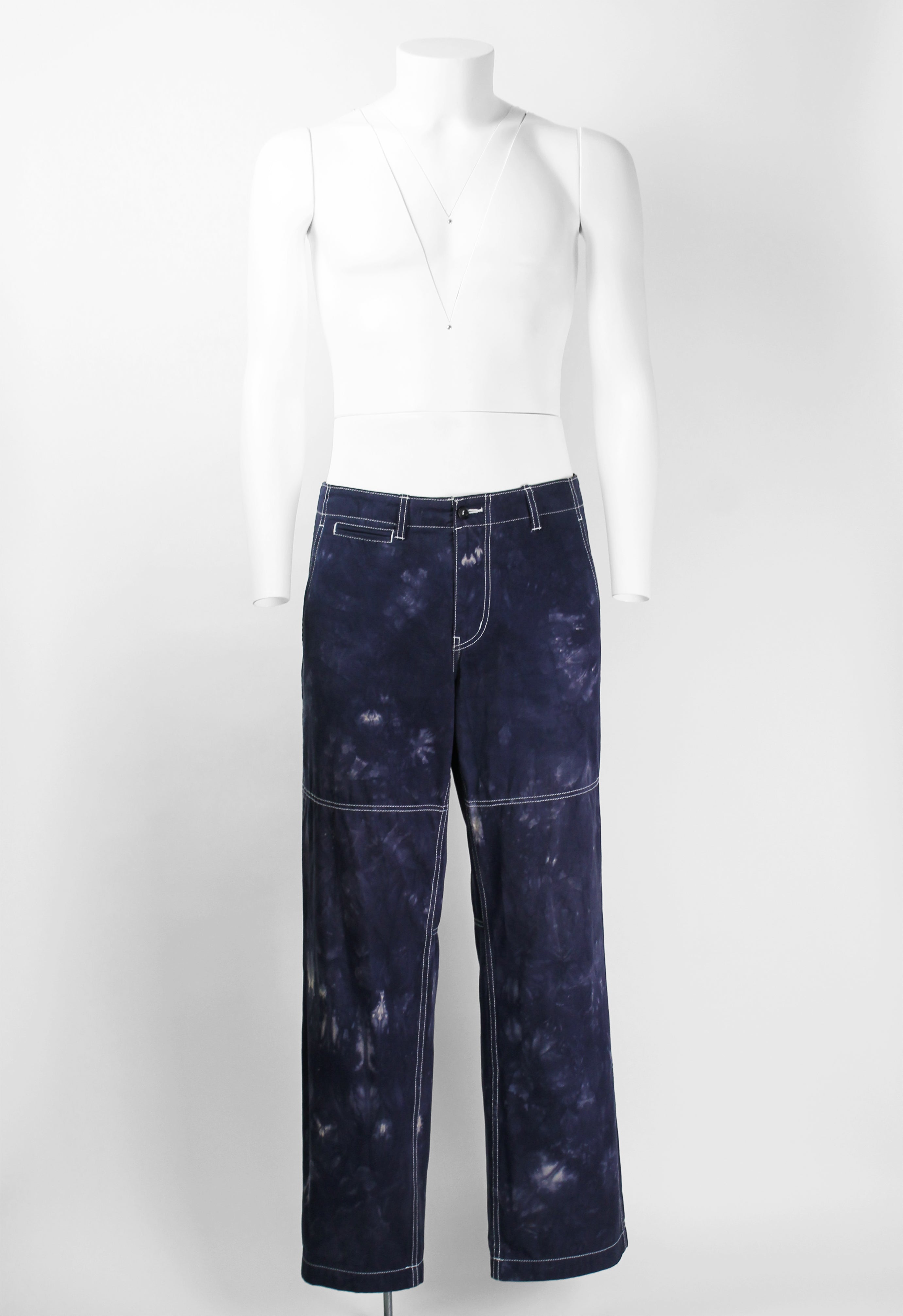 COMME DES GARCONS HOMME 2009 DYED TROUSERS
