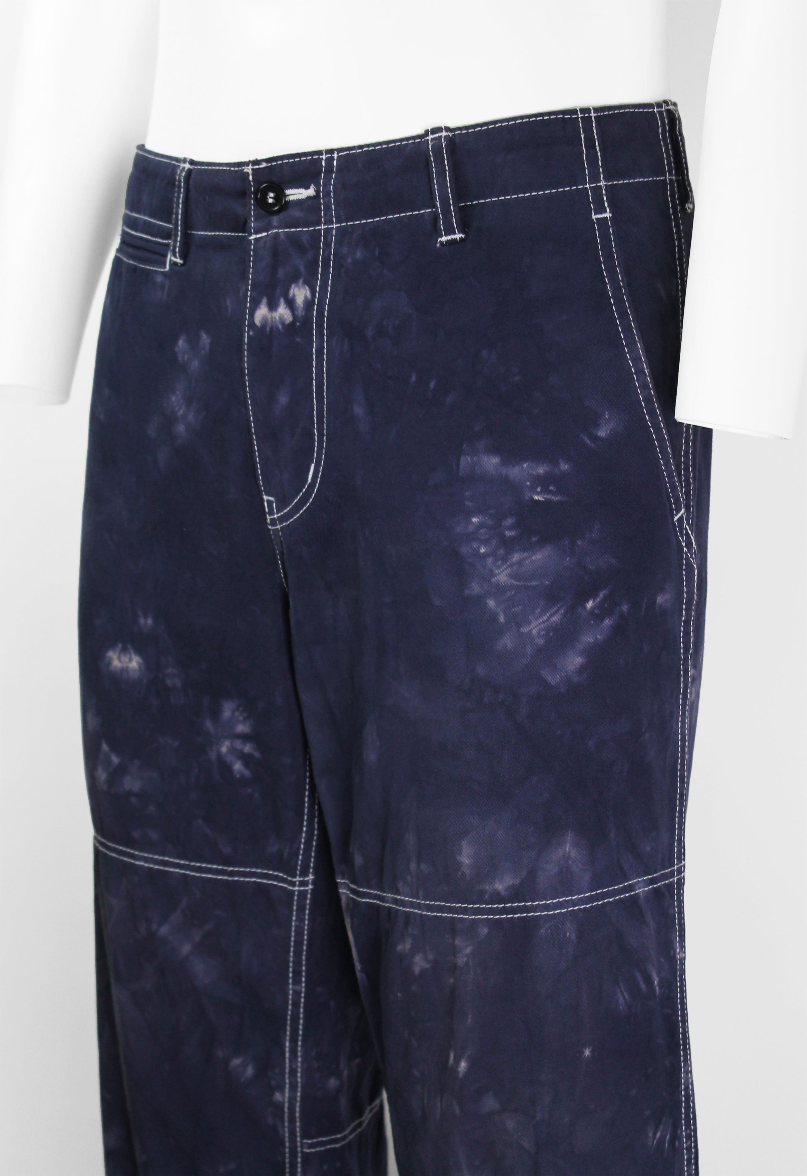 COMME DES GARCONS HOMME 2009 DYED TROUSERS