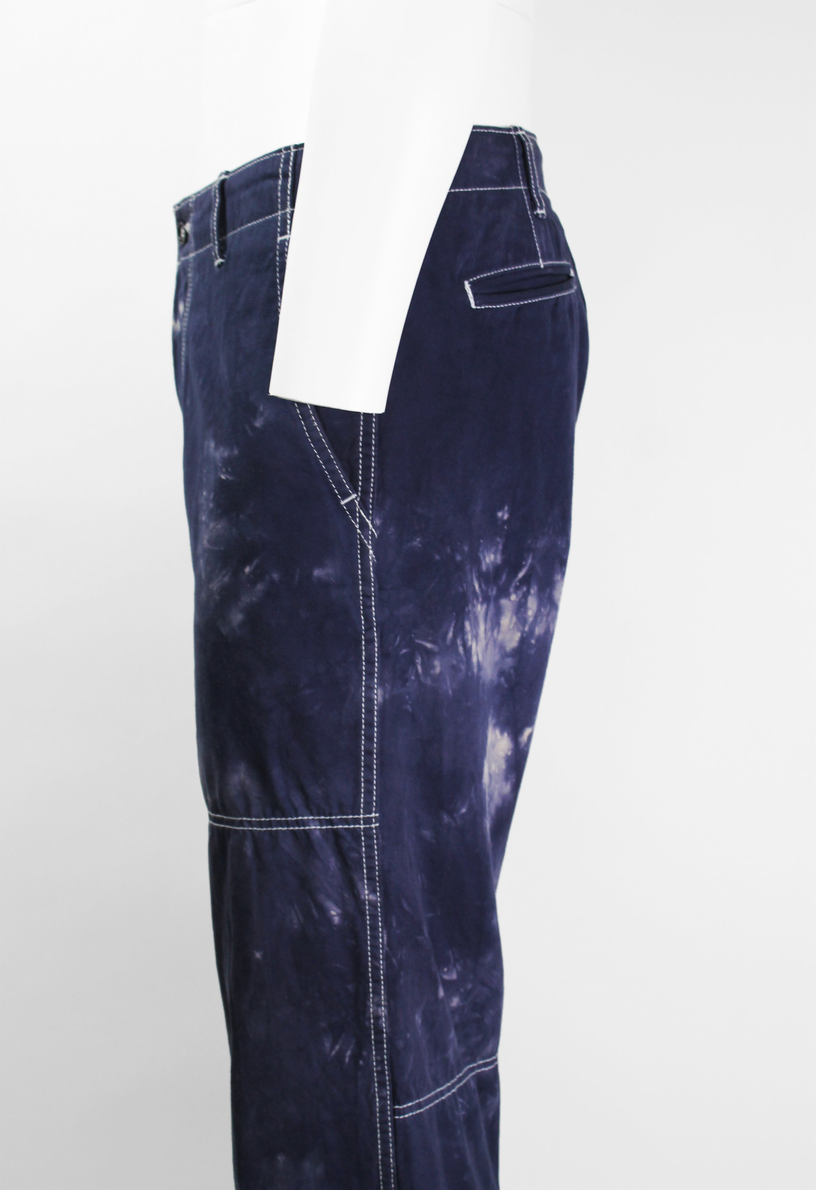 COMME DES GARCONS HOMME 2009 DYED TROUSERS