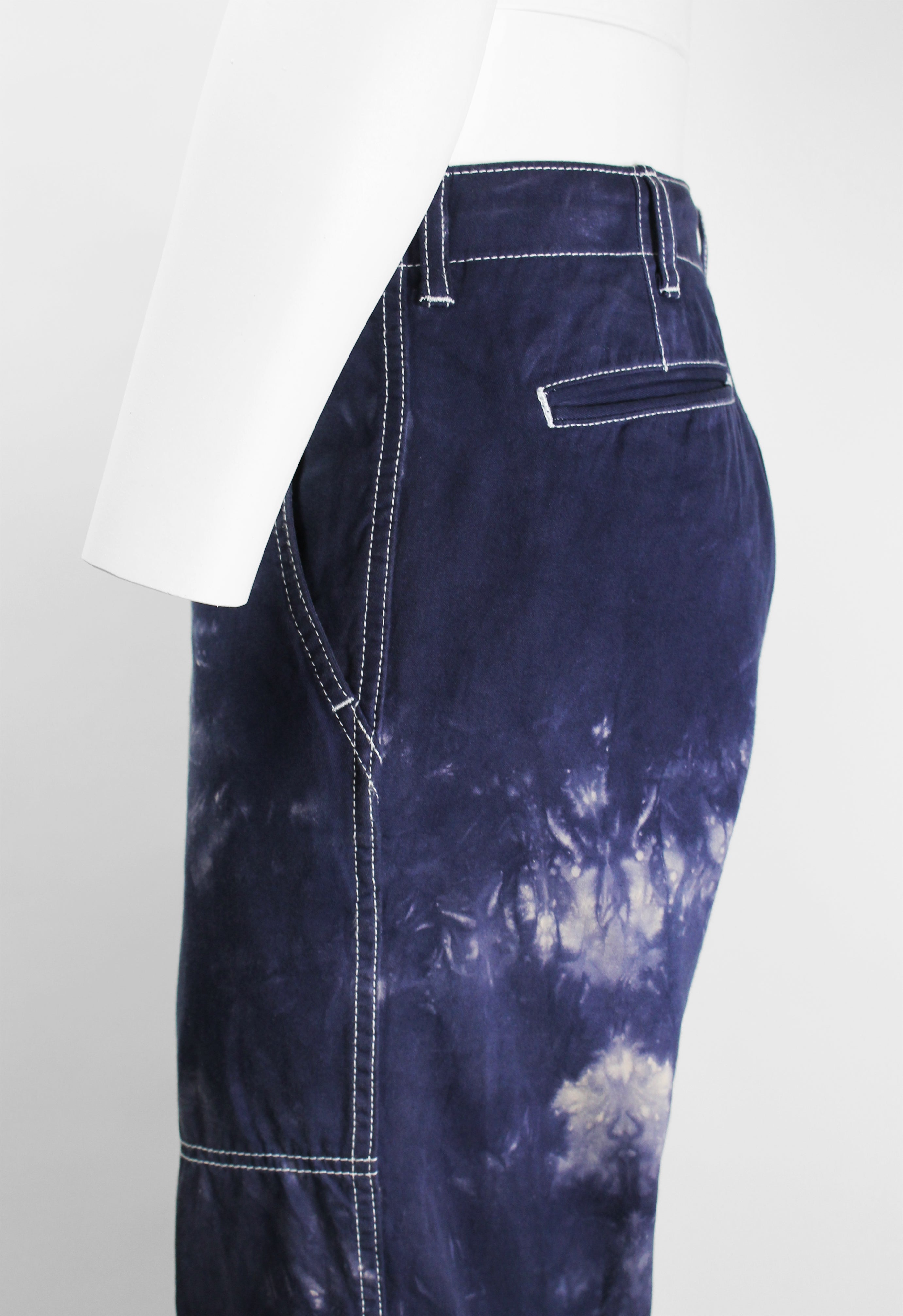 COMME DES GARCONS HOMME 2009 DYED TROUSERS