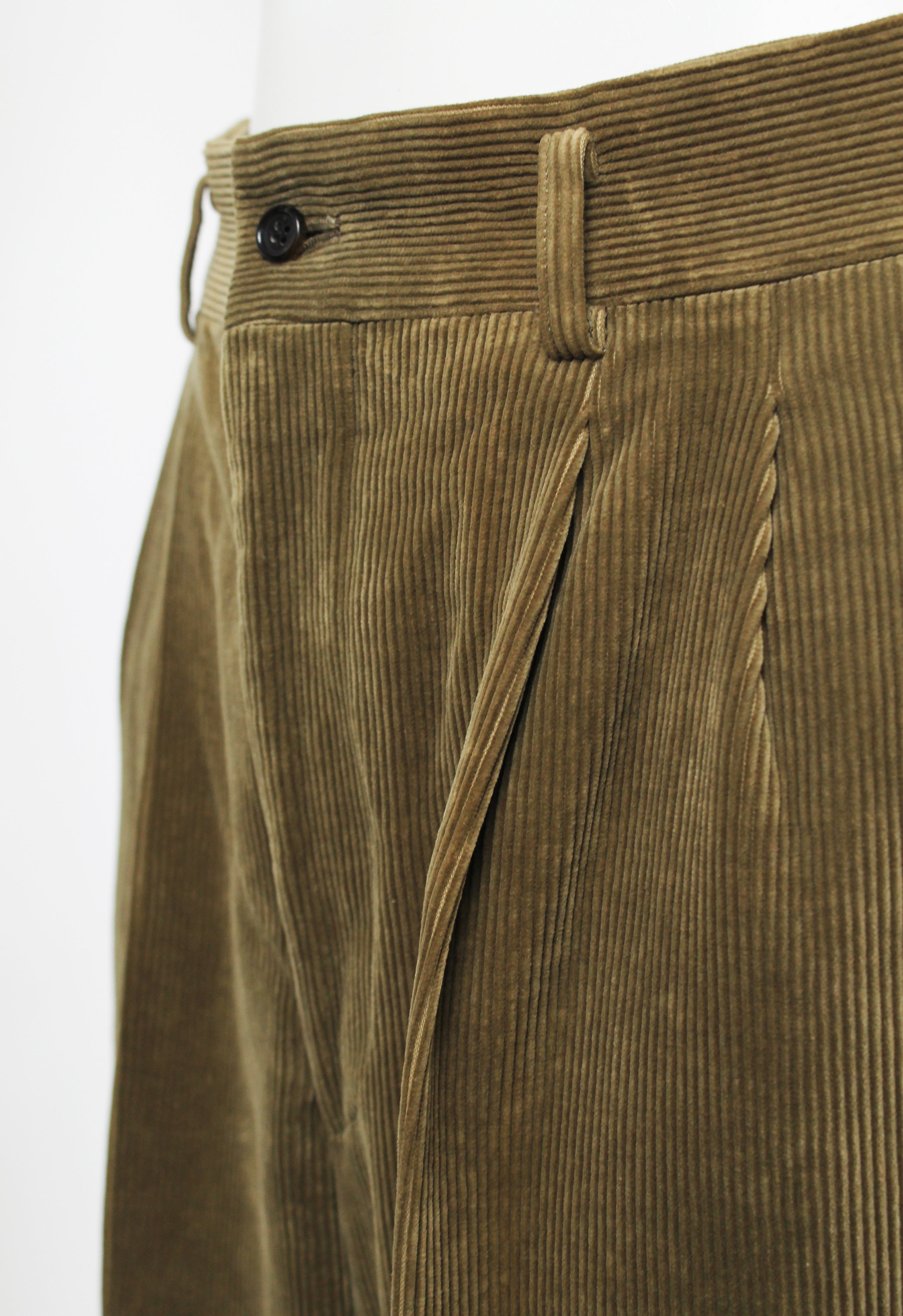 COMME DES GARCONS HOMME FW 1995 WIDE LEG CORDUROY TROUSERS