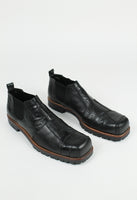 COMME DES GARCONS HOMME PLUS FW 2013 PATCHWORK BOOTS