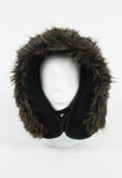 COMME DES GARCONS HOMME PLUS FW 2010 FUR TRIM HOOD