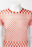 COMME DES GARCONS SS 2001 OPTICAL ILLUSION MESH TOP