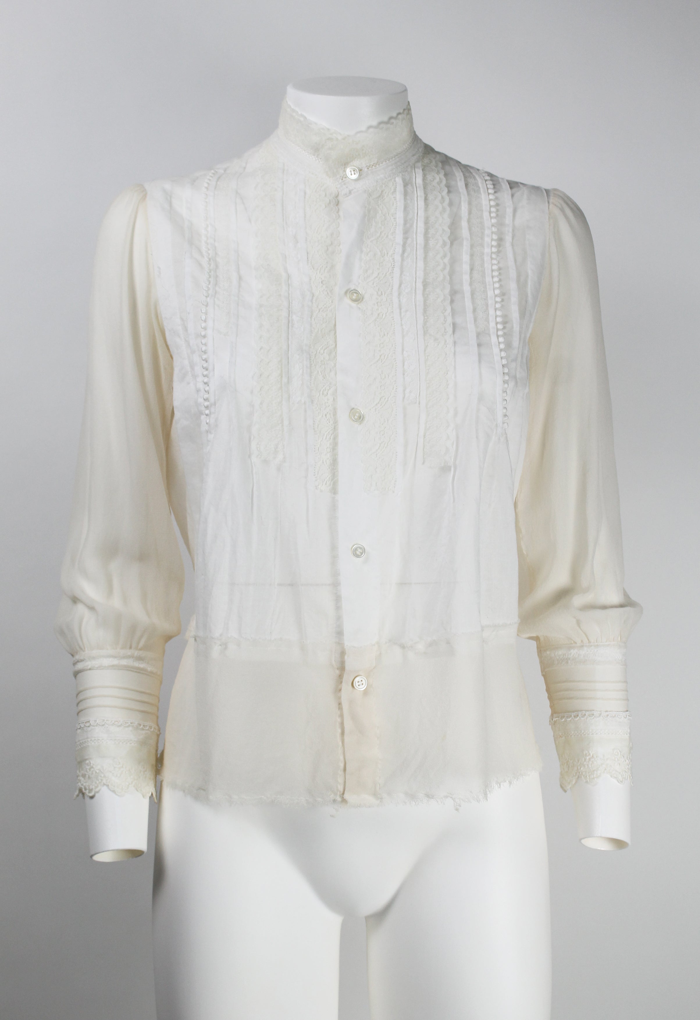 TAO COMME DES GARCONS SS 2006 LACE SHIRT
