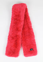 COMME DES GARCONS TRICOT 1995 HOT PINK FAUX FUR SCARF