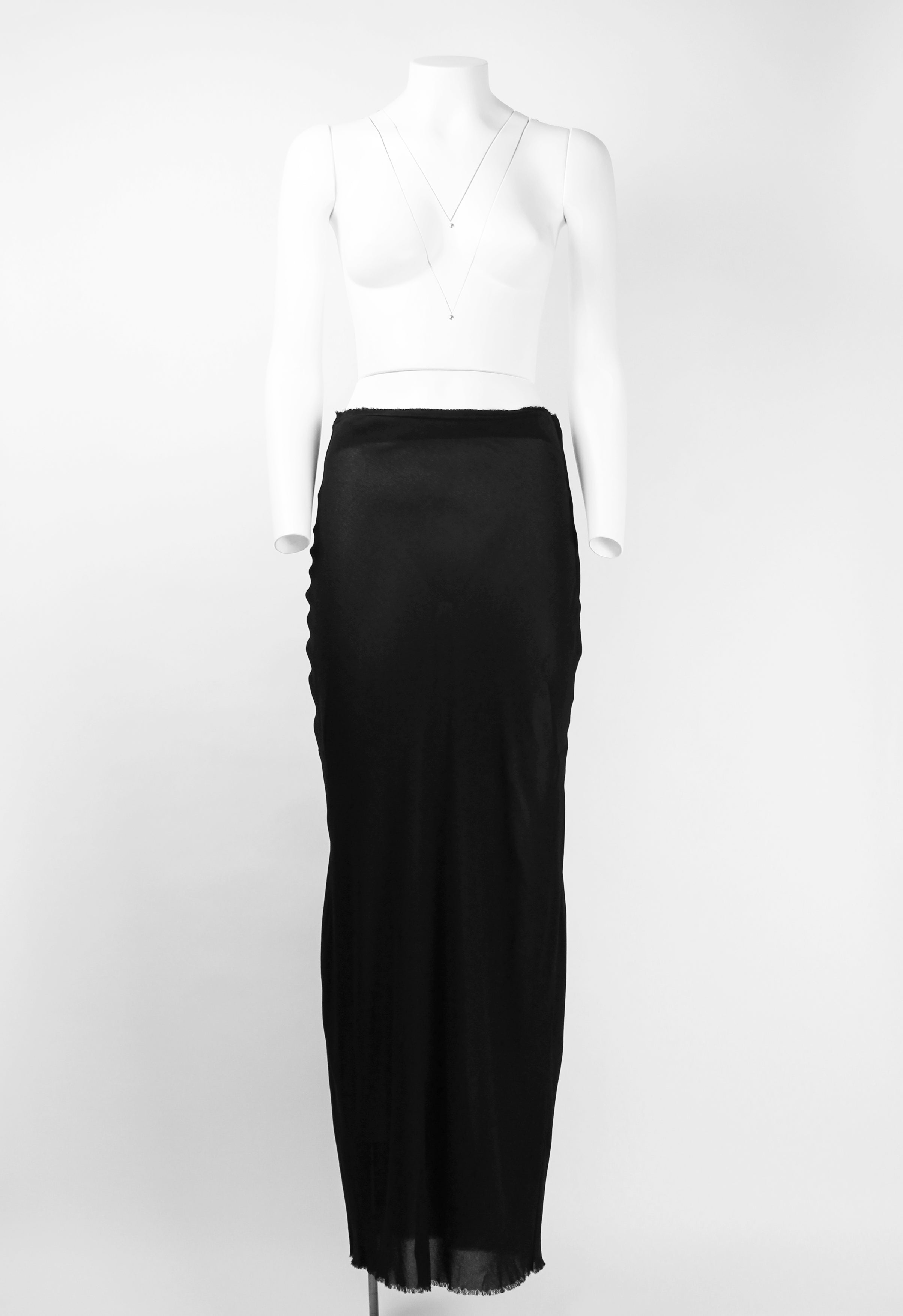 COMME DES GARCONS FW 1993 LONG SHEER SKIRT