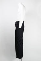 COMME DES GARCONS RECONSTRUCTED PINSTRIPE SAMPLE TROUSERS