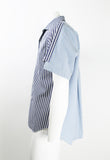 COMME DES GARCONS SHIRT RECONSTRUCTED STRIPE SHIRT