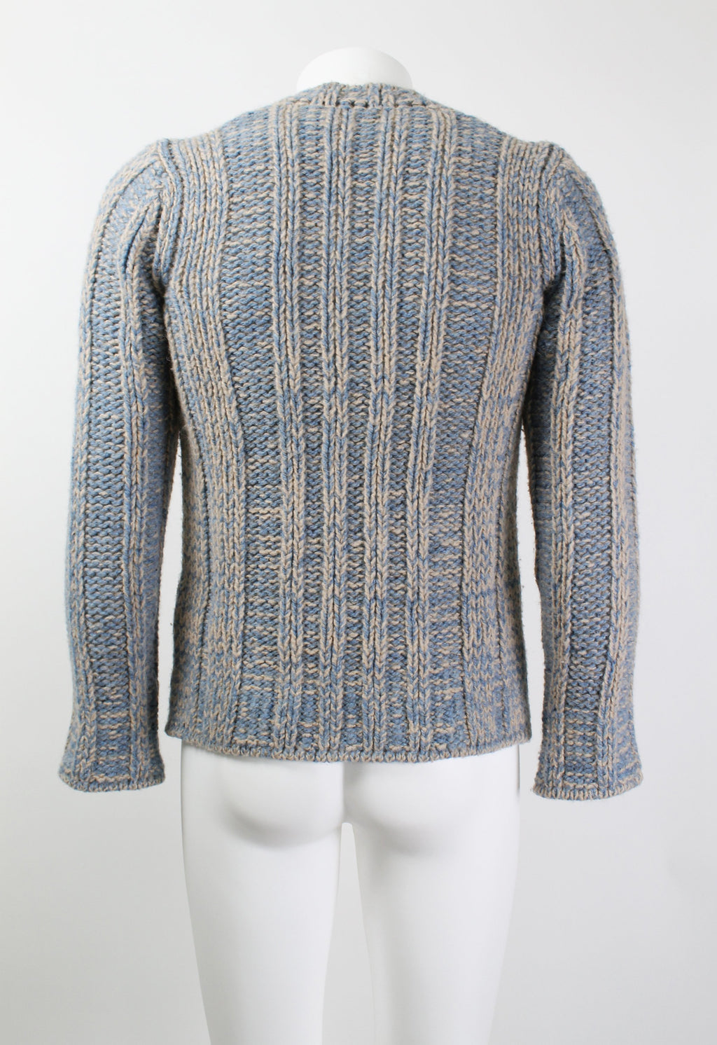 DRIES VAN NOTEN FW 2001 CABLE KNIT JUMPER
