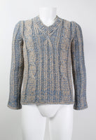 Dries Van Noten cable knit jumper