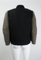 DRIES VAN NOTEN FW 2010 JACKET WITH KNITTED SLEEVES