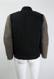 DRIES VAN NOTEN FW 2010 JACKET WITH KNITTED SLEEVES