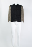 Dries Van Noten FW 2010 jacket with knitted sleeves