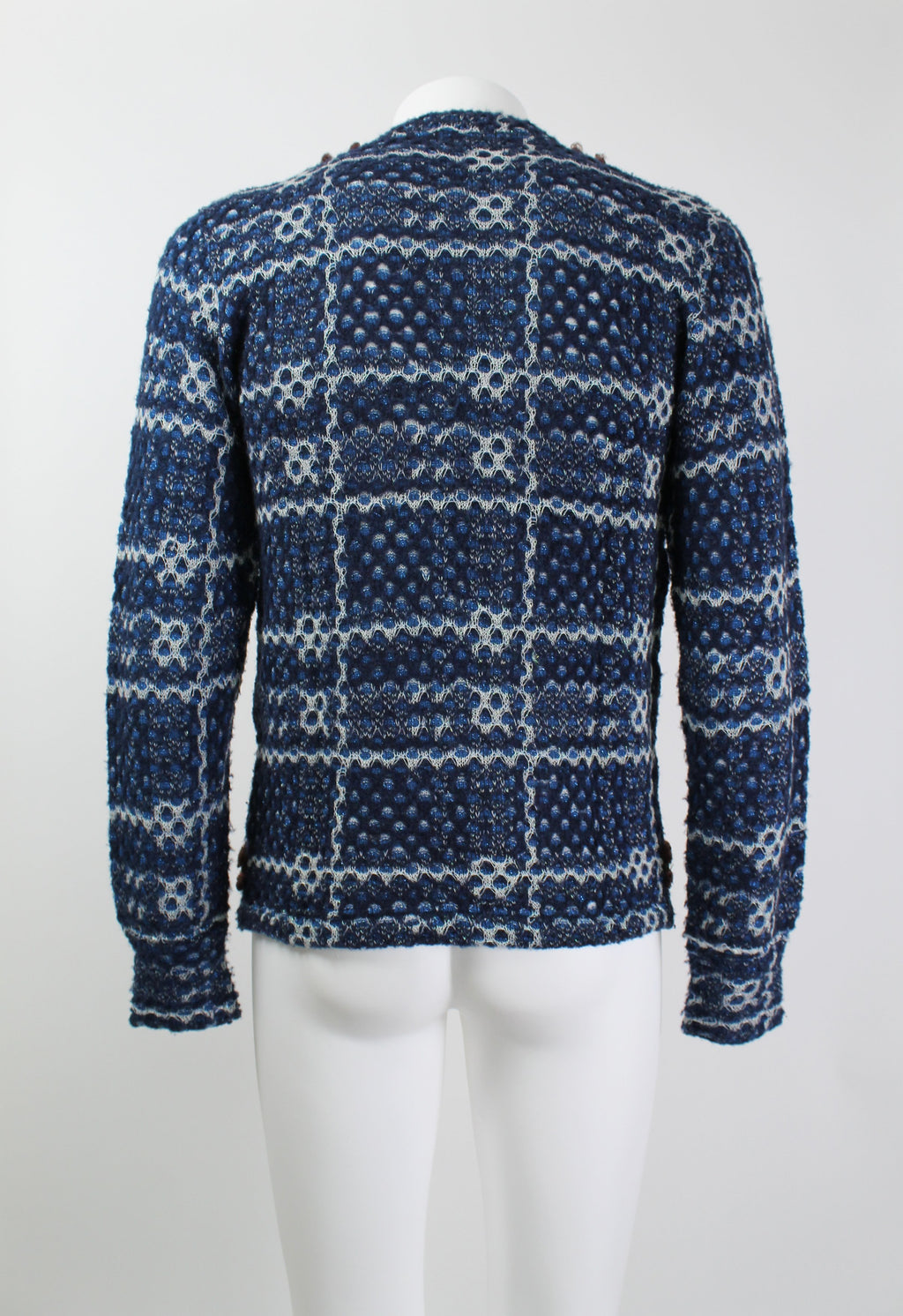 COMME DES GARCONS HOMME PLUS FW 2004 DECORATIVE CARDIGAN