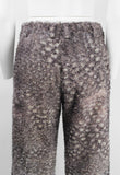 ISSEY MIYAKE FW 1998 FUZZY IRIDESCENT LEOPARD TROUSERS