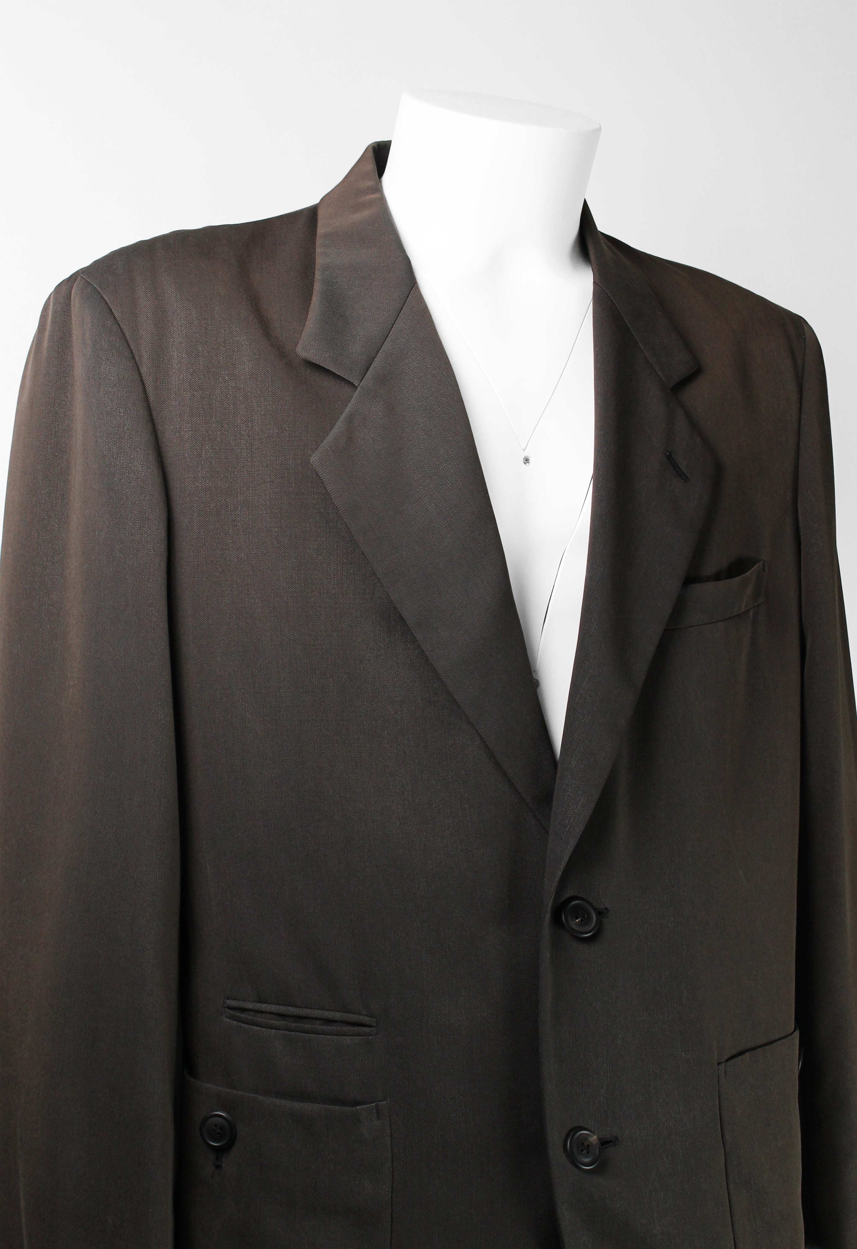 ISSEY MIYAKE MEN FW 1993 BROWN SUIT – THE 543