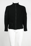 ISSEY MIYAKE MEN FW 2000 TECHNICAL MULTI-POCKET KNIT ZIP-UP