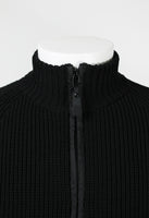 ISSEY MIYAKE MEN FW 2000 TECHNICAL MULTI-POCKET KNIT ZIP-UP