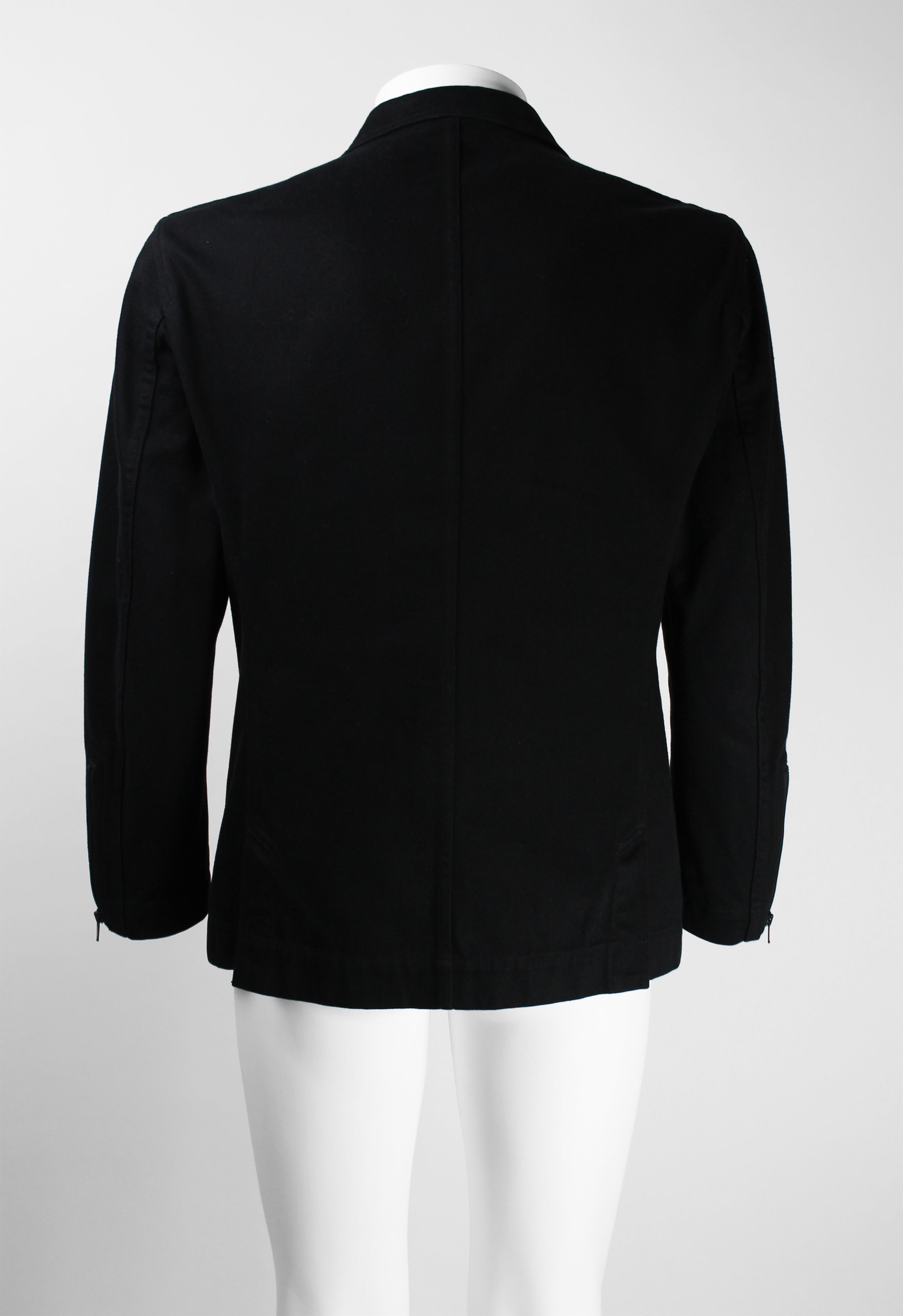ISSEY MIYAKE MEN FW 2003 HEAVY COTTON BIKER JACKET