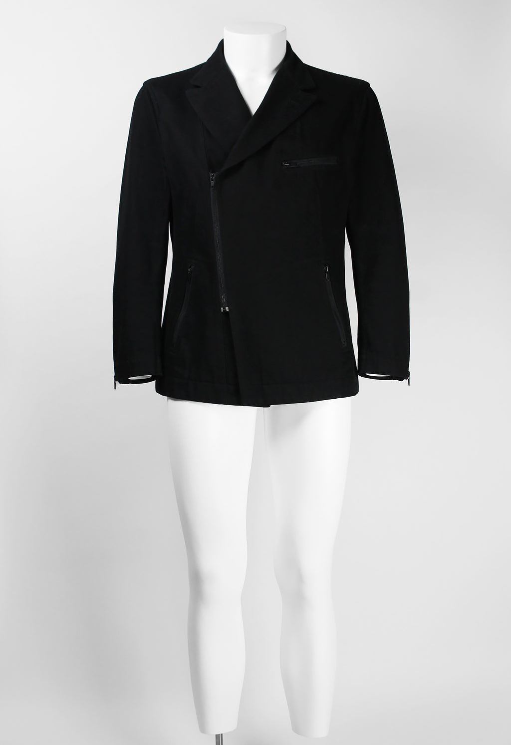 ISSEY MIYAKE MEN FW 2003 HEAVY COTTON BIKER JACKET
