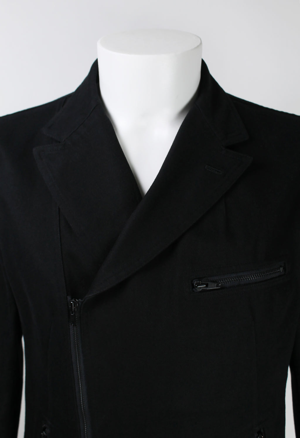 ISSEY MIYAKE MEN FW 2003 HEAVY COTTON BIKER JACKET