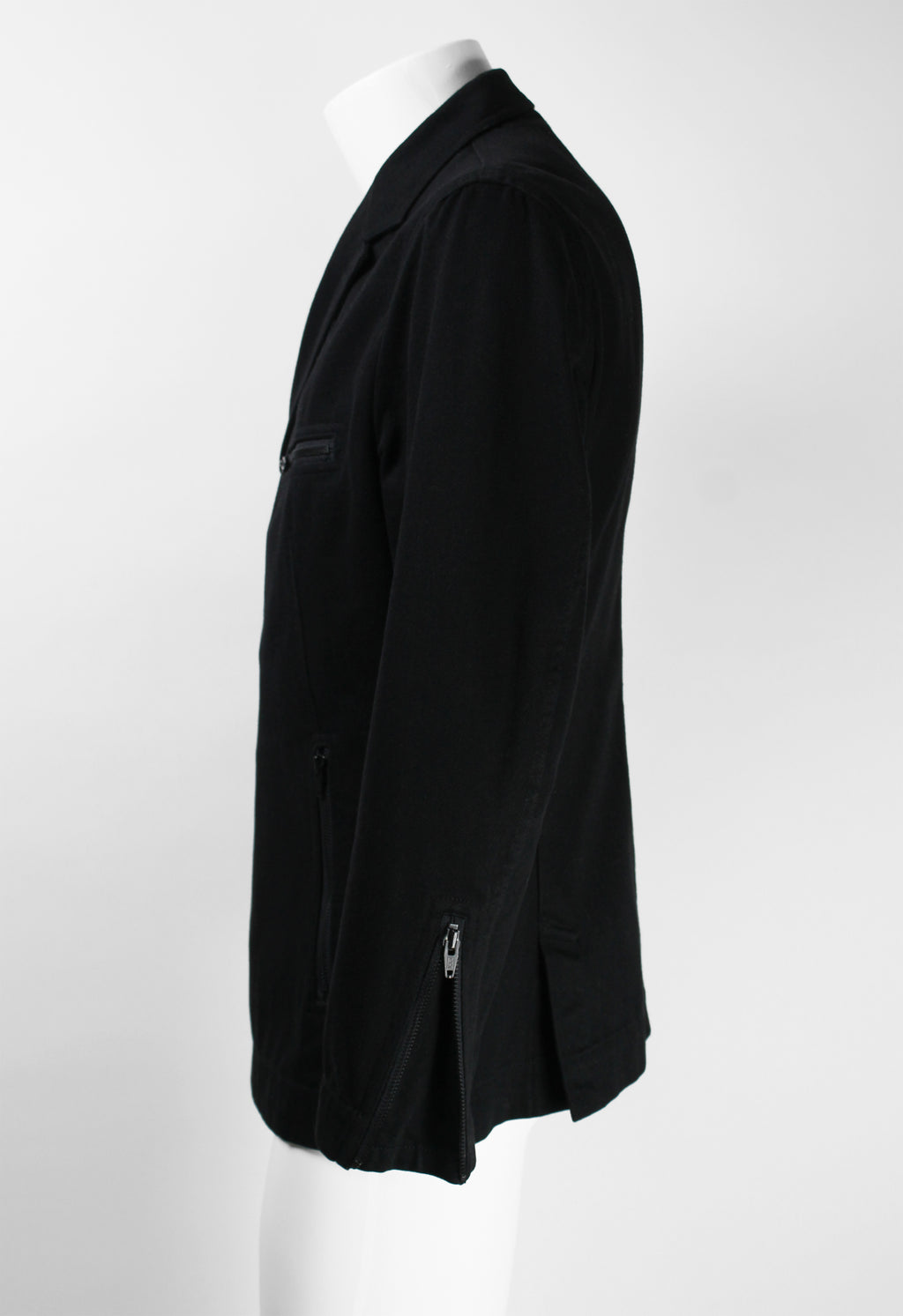 ISSEY MIYAKE MEN FW 2003 HEAVY COTTON BIKER JACKET