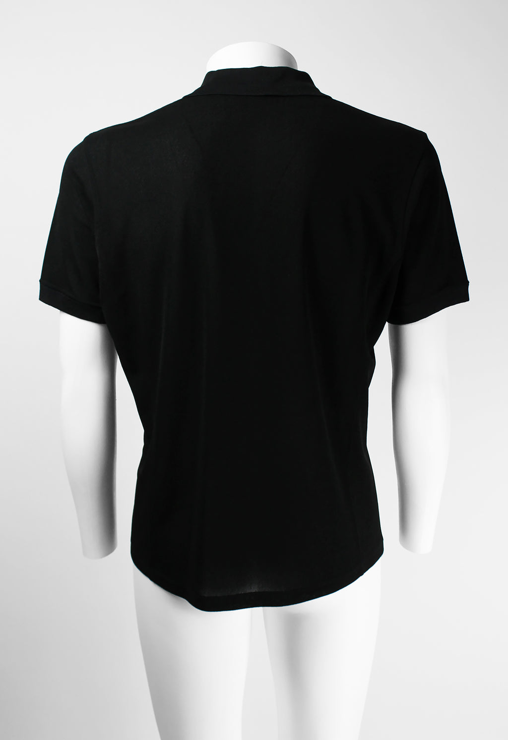 ISSEY MIYAKE MEN SS 1998 SEMI-SHEER ZIP-UP POLO