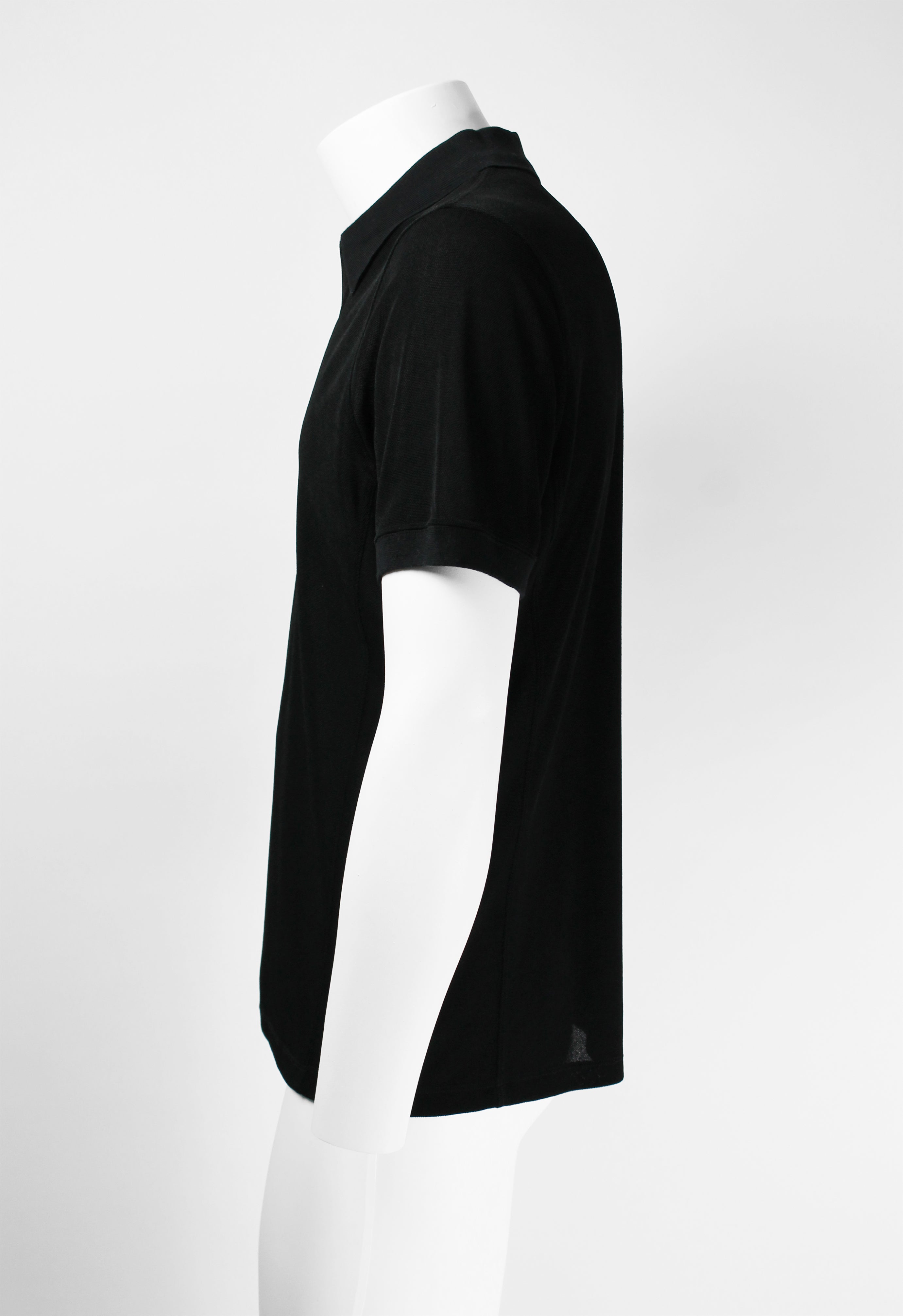 ISSEY MIYAKE MEN SS 1998 SEMI-SHEER ZIP-UP POLO