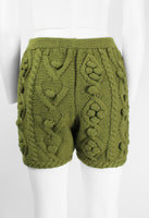 ISSEY MIYAKE SPORT 1980'S 3D KNITTED SHORTS