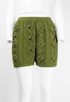 ISSEY MIYAKE SPORT 1980'S 3D KNITTED SHORTS