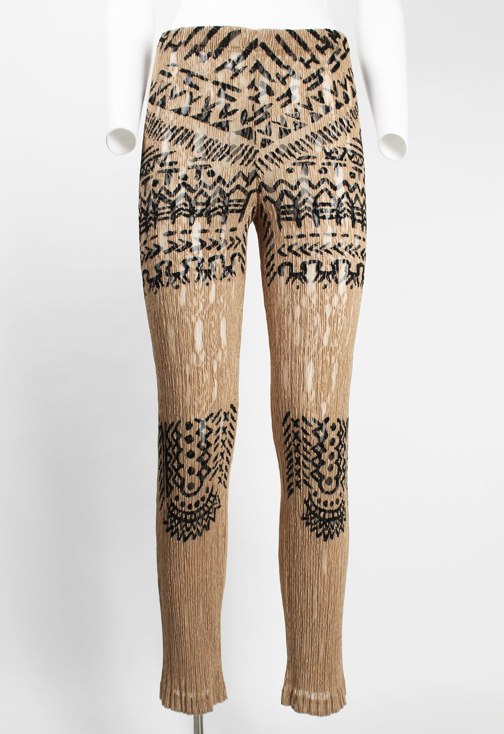 ISSEY MIYAKE 1990'S LACE PLEATED PANTS