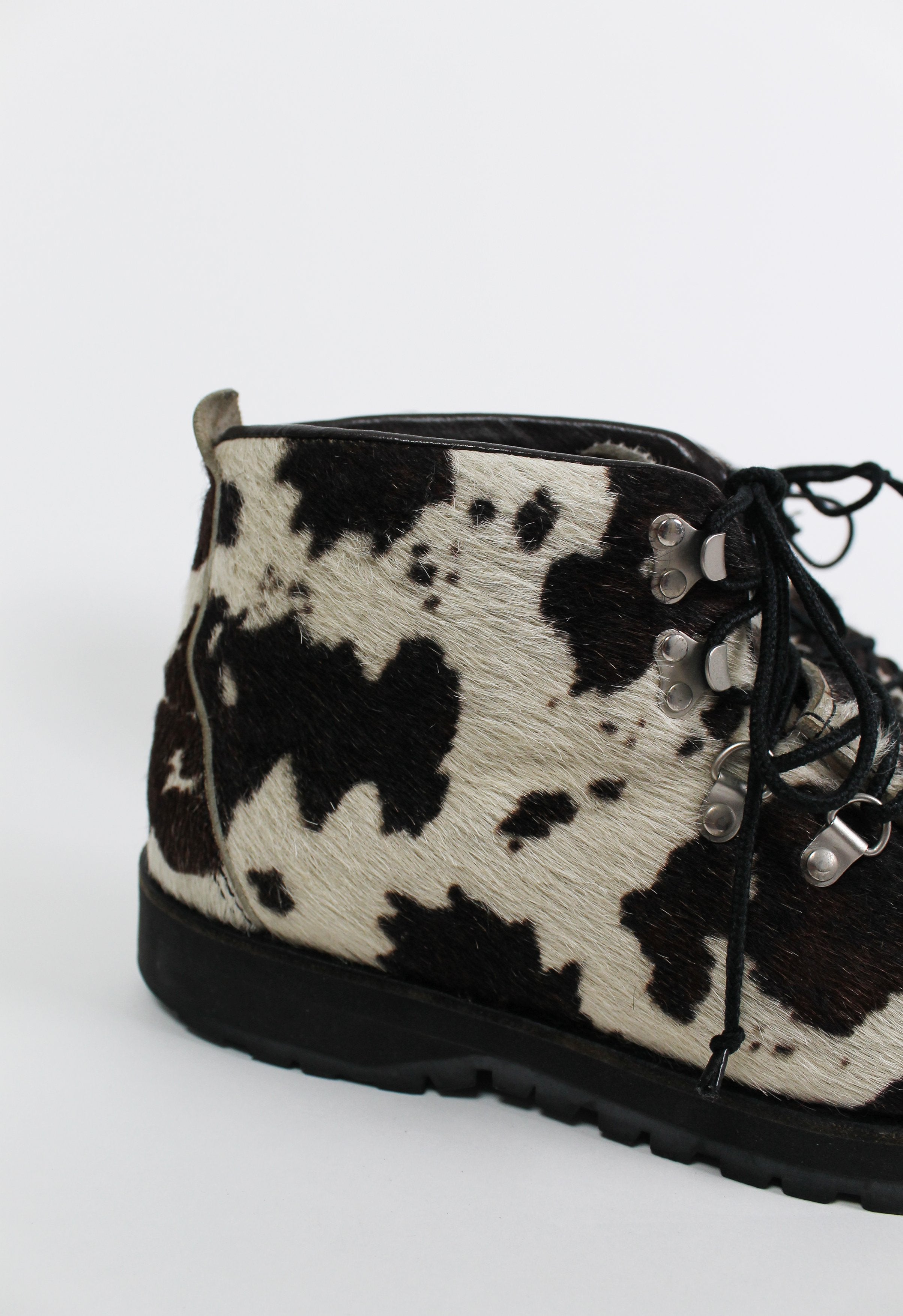 JUNYA WATANABE MAN FW 2005 CALF HAIR BOOTS