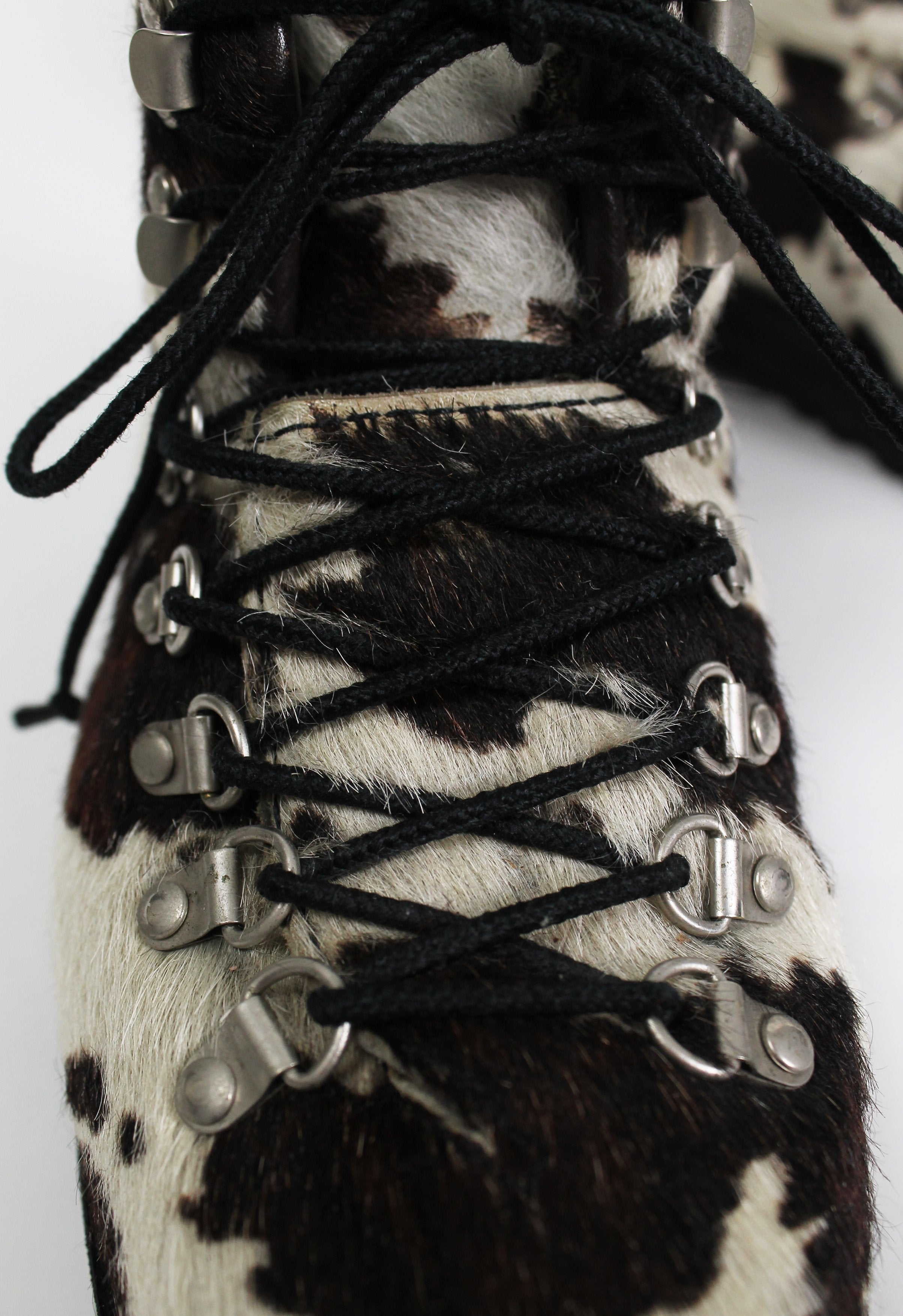 JUNYA WATANABE MAN FW 2005 CALF HAIR BOOTS