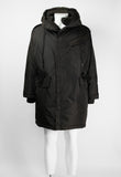 JEAN PAUL GAULTIER HOMME FW 2002 NYLON HOODED DOWN COAT