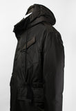 JEAN PAUL GAULTIER HOMME FW 2002 NYLON HOODED DOWN COAT