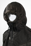 JEAN PAUL GAULTIER HOMME FW 2002 NYLON HOODED DOWN COAT