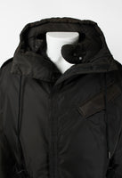 JEAN PAUL GAULTIER HOMME FW 2002 NYLON HOODED DOWN COAT