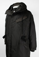 JEAN PAUL GAULTIER HOMME FW 2002 NYLON HOODED DOWN COAT