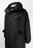 JEAN PAUL GAULTIER HOMME FW 2002 NYLON HOODED DOWN COAT