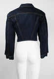 JEAN PAUL GAULTIER SS 1989 LACE CORSET DENIM JACKET