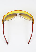 JEAN PAUL GAULTIER SS 2002 DETACHABLE SHIELD SUNGLASSES